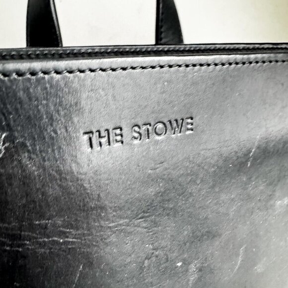The Stowe Black Alex Leather Backpack main image 14